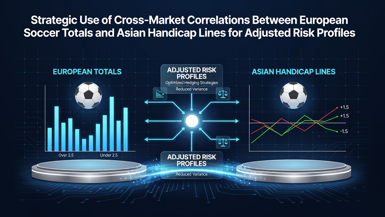 Analyse van cross-market correlaties in Europese voetbalweddenschappen met focus op totals en Aziatische handicaps